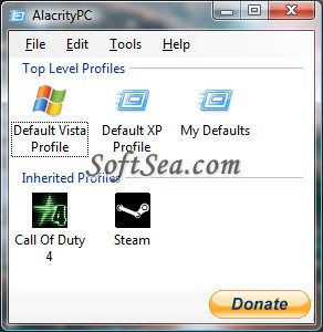 AlacrityPC Screenshot