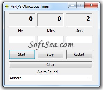 Andys Obnoxious Timer Screenshot