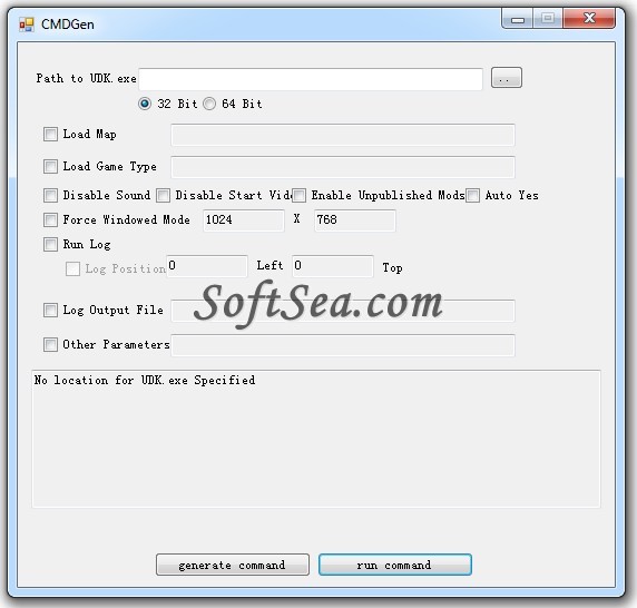 CMDGen Screenshot