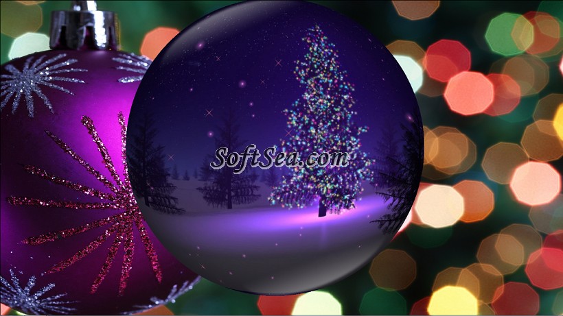 Christmas Globe Animated Wallpaper Screenshot