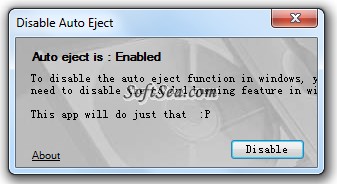 Disable Auto Eject Screenshot