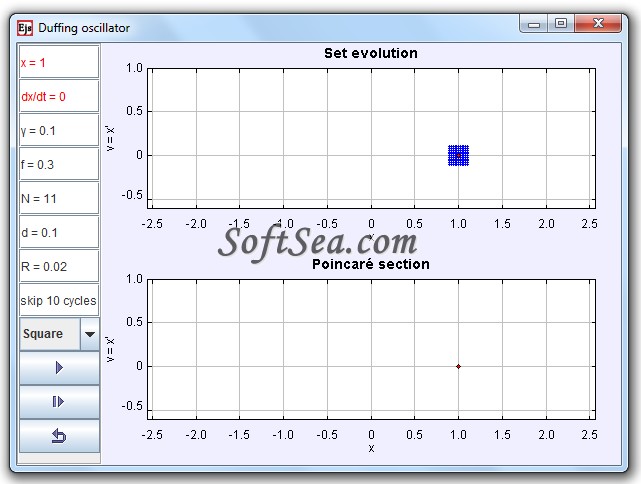 Duffing Measure Model Screenshot