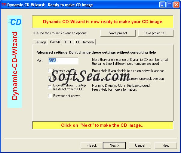 Dynamic-CD Screenshot