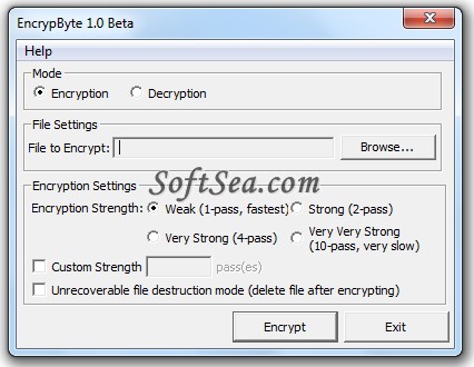 EncrypByte Screenshot