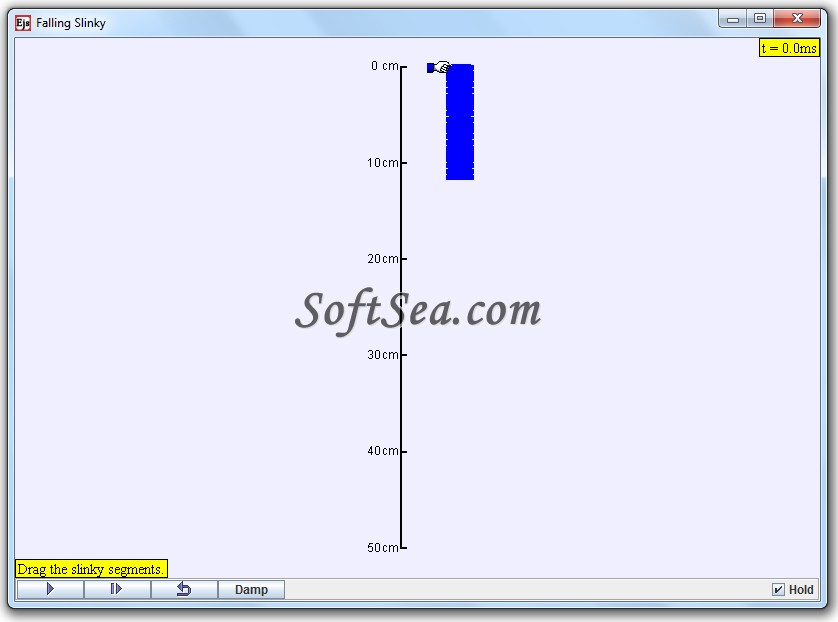 Falling Slinky Model Screenshot