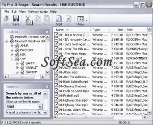 File-O-Scope Screenshot