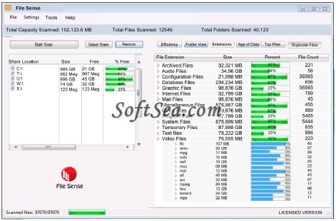 File Sense Screenshot