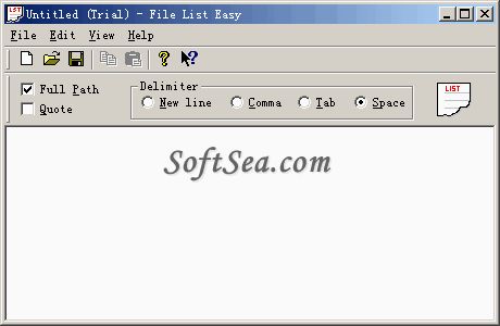 FileListEasy Screenshot