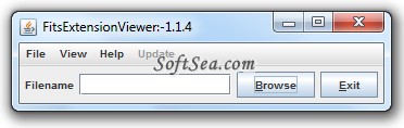 FitsExtensionViewer Screenshot
