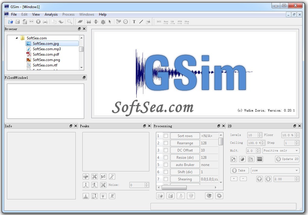 GSim Screenshot