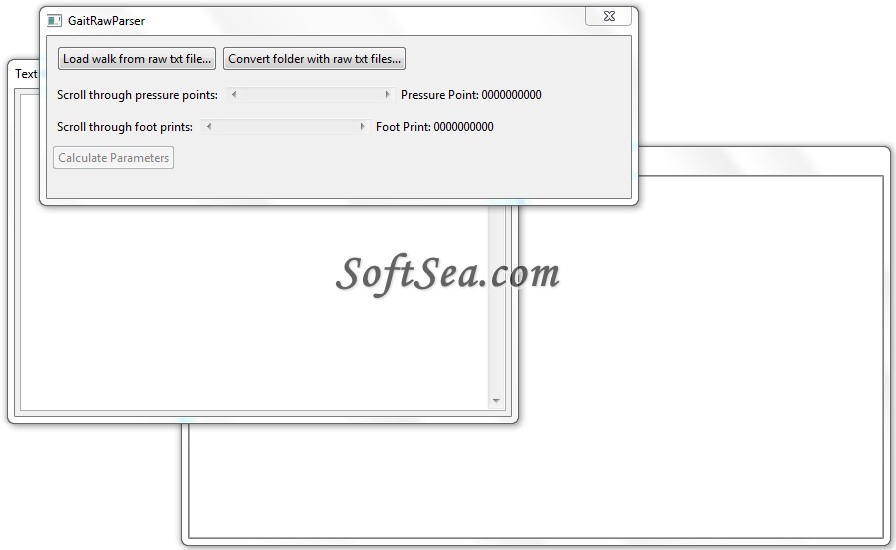 GaitRawParser Screenshot
