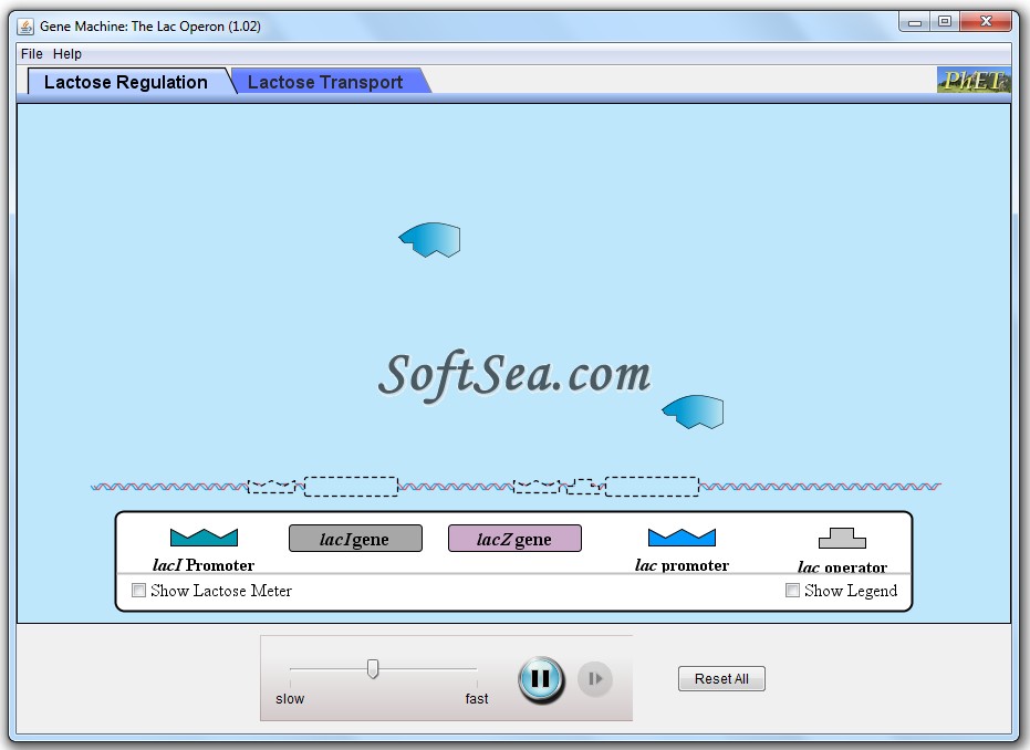 Gene Machine: The Lac Operon Screenshot