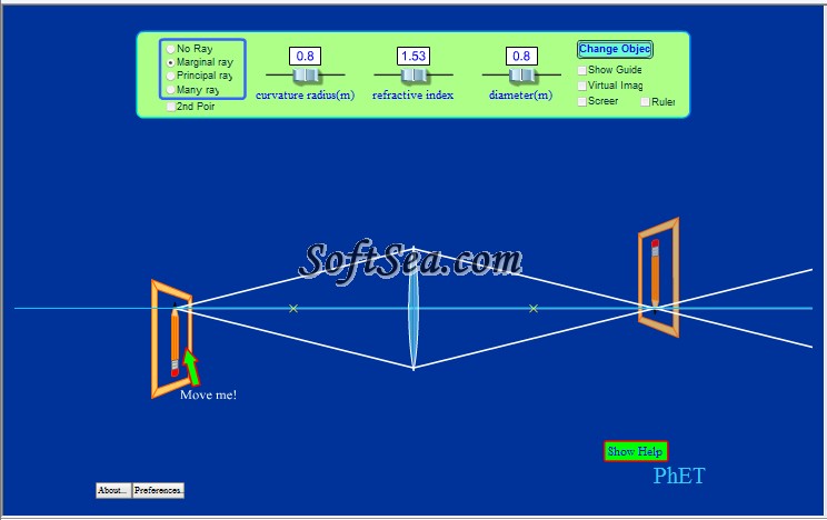 Geometric Optics Screenshot