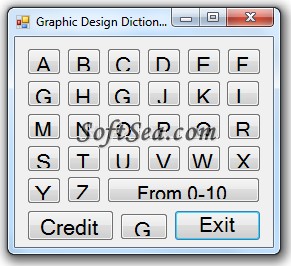 Graphic Design Dictionary Screenshot