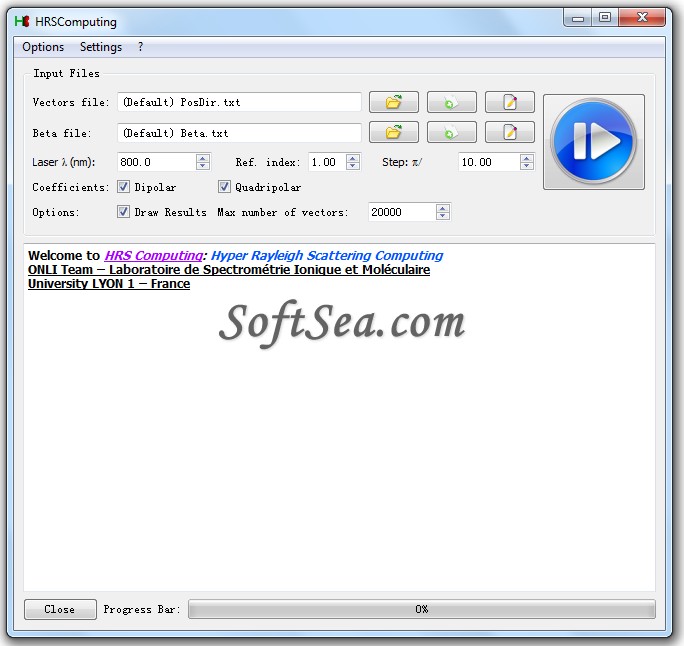 HRS Computing Screenshot