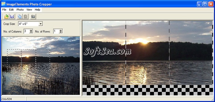 ImageElements Photo Cropper Screenshot