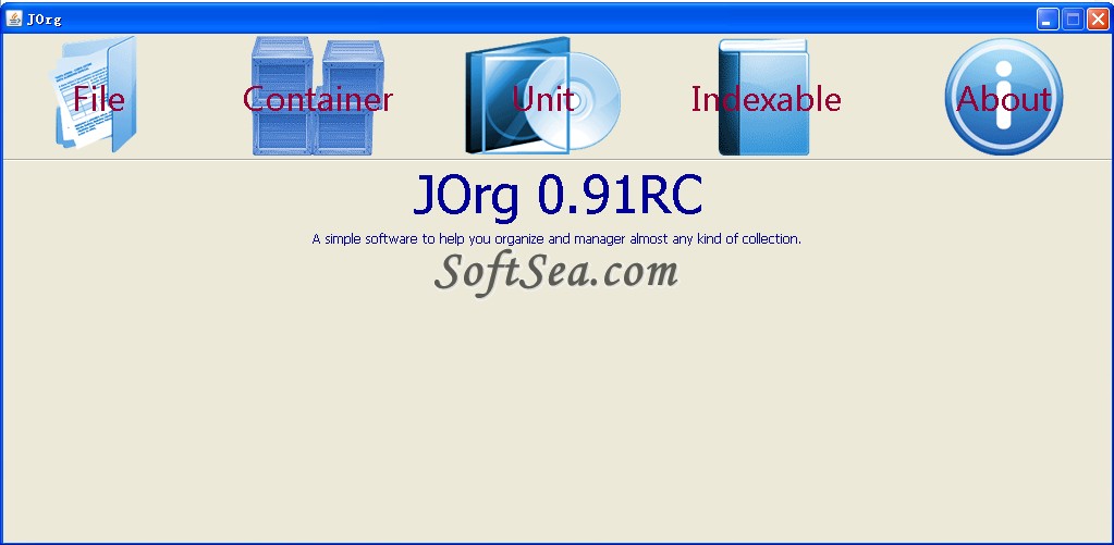 JOrg Screenshot