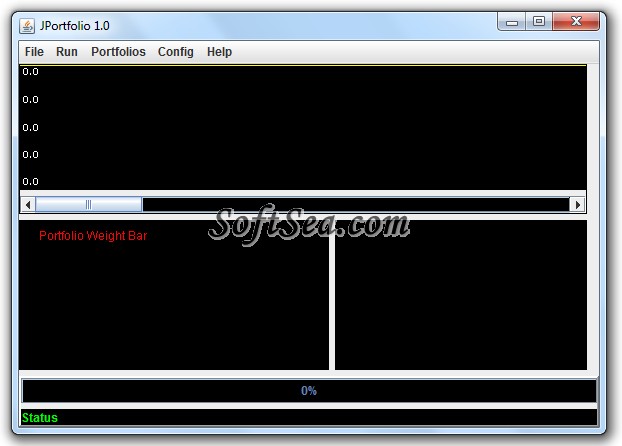 JPortfolio Screenshot