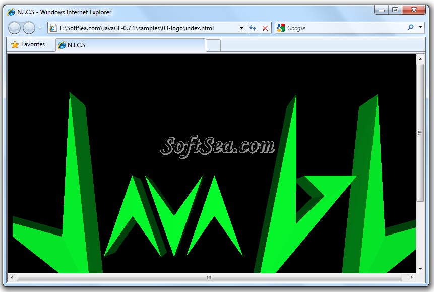 JavaGL Screenshot