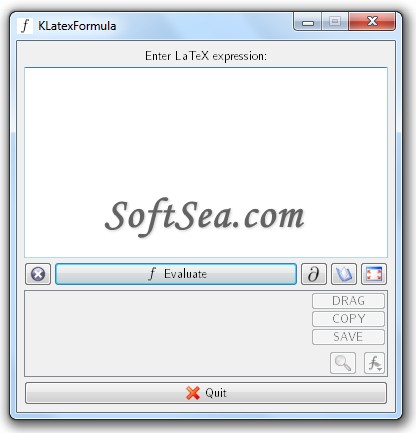 KLatexFormula Screenshot