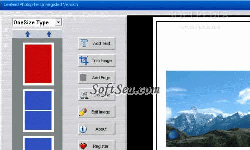 LeeLead PhotoPrinter Screenshot