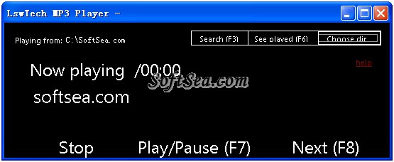 LswTech MP3 Player Screenshot