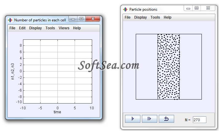 MD Approach To Equilibrium Three Partitions Screenshot