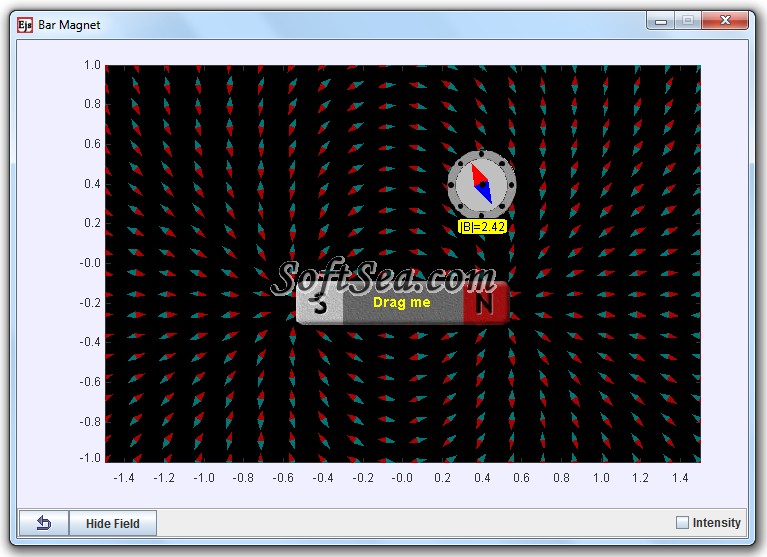 Magnetic Bar Field Model Screenshot