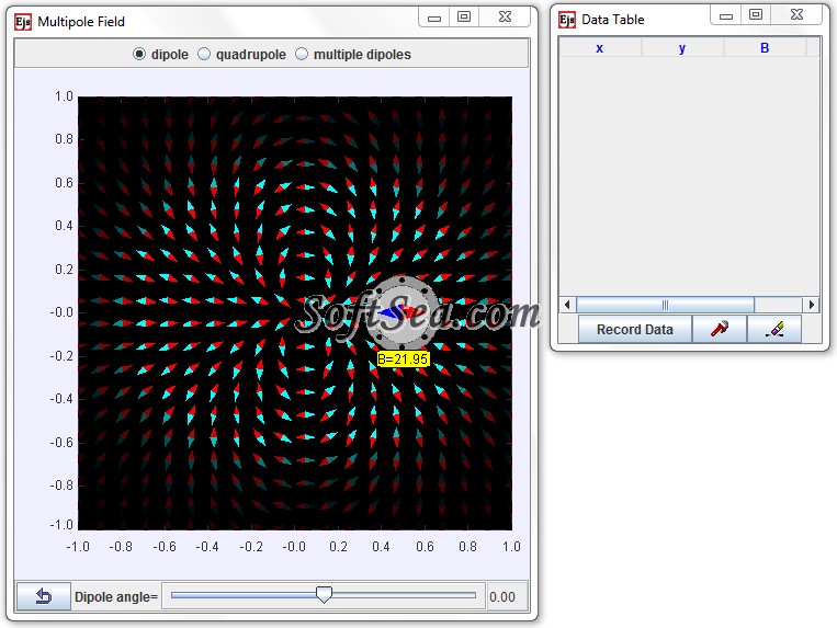 Magnetic Multipole Field Model Screenshot