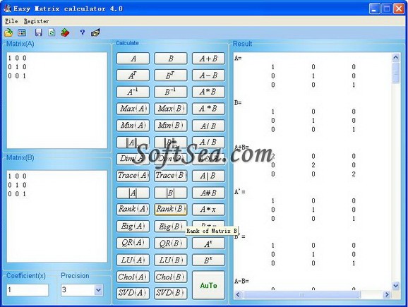 Matrix Calculator Pro Screenshot