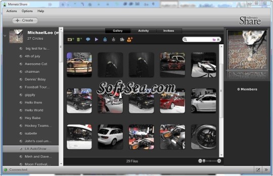 Memeo Share Screenshot