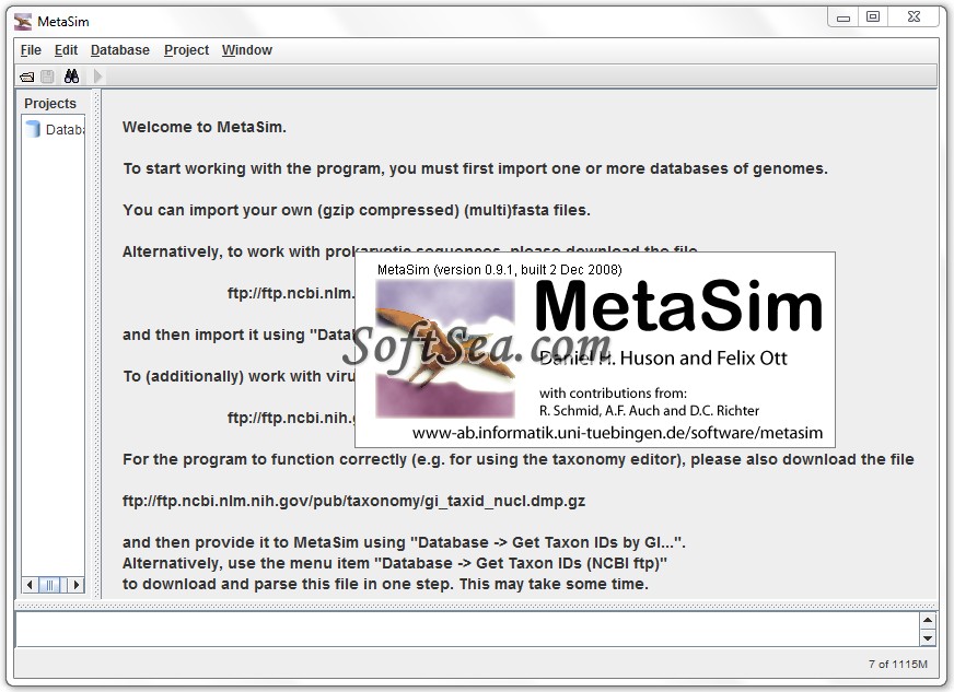 MetaSim Screenshot