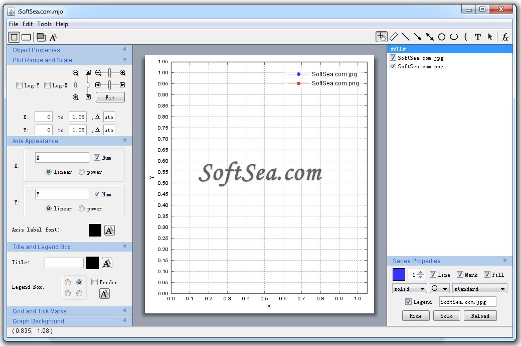 Mjograph Screenshot