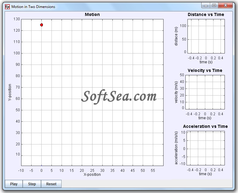 Motion in Two Dimensions Screenshot