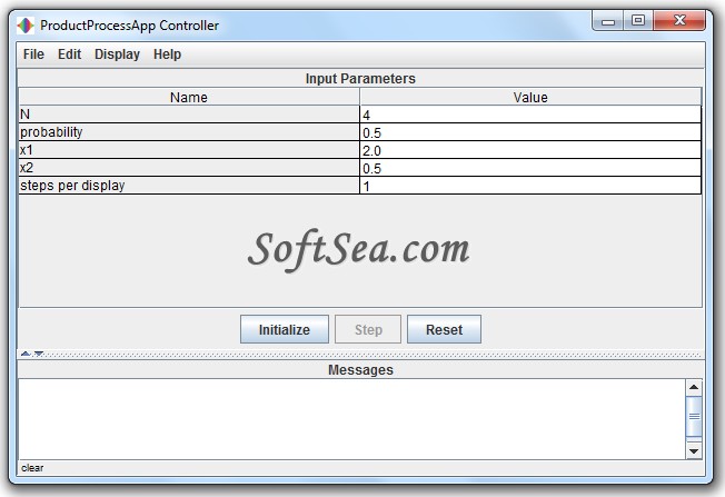 Multiplicative Process Program Screenshot