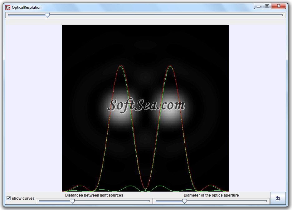 Optical Resolution Model Screenshot