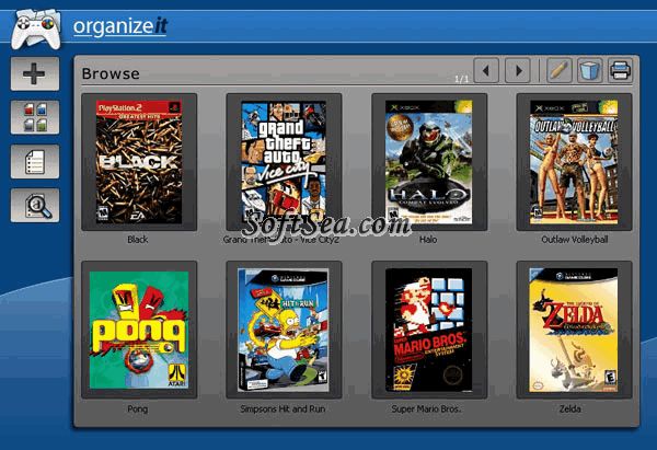 OrganizeIt Games Screenshot