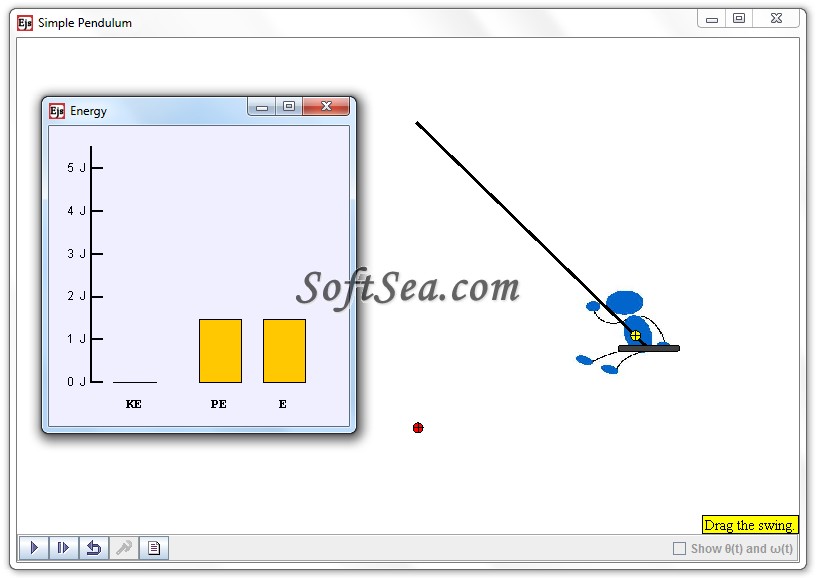 Pendulum Energy Model Screenshot