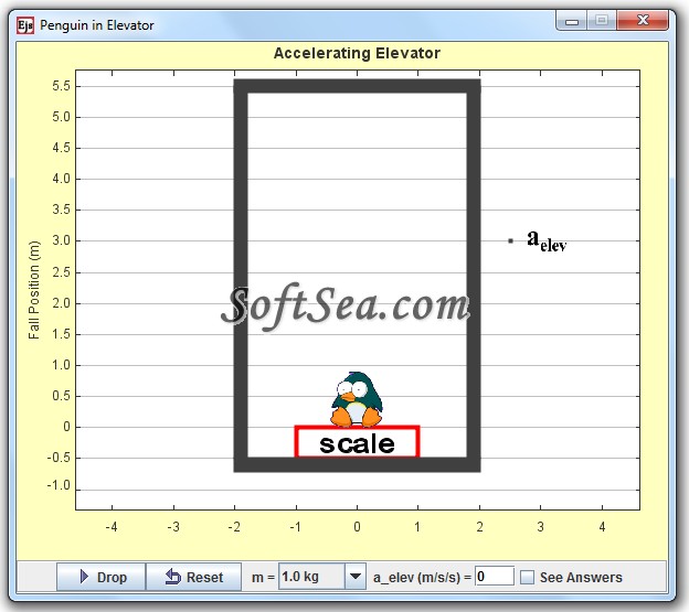 Penguin in Elevator Screenshot