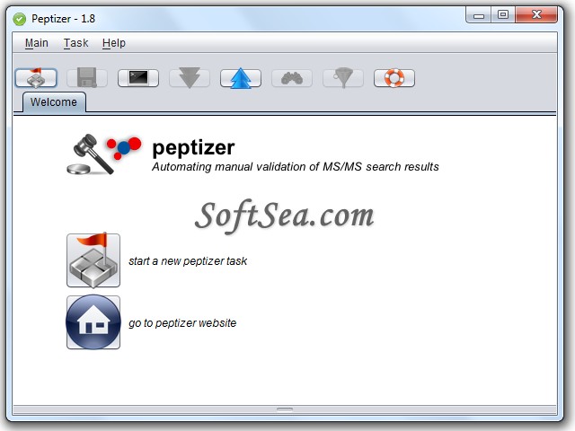 Peptizer Screenshot