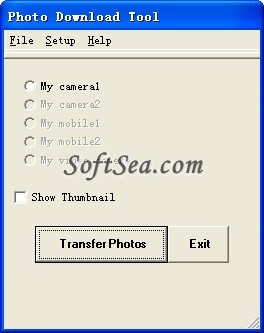 Photo Download Tool Screenshot