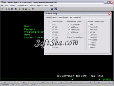PowerTerm InterConnect Screenshot