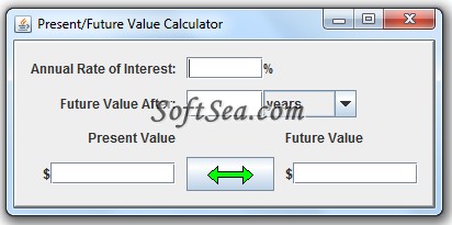 Present/Future Value Calculator Screenshot