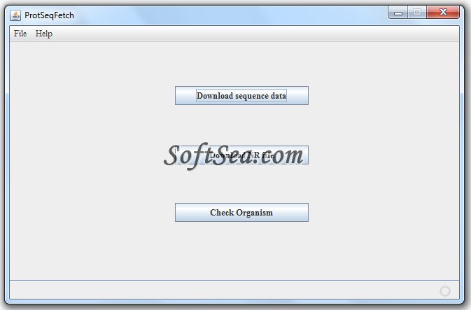 ProtSeqFetch Screenshot