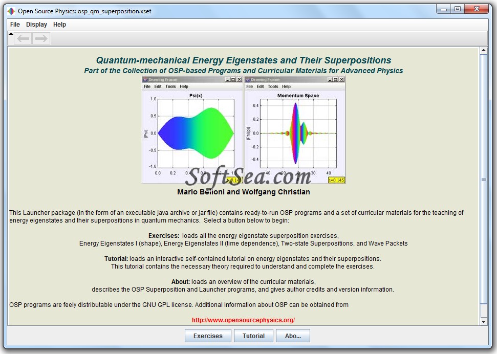 QM Superposition Package Screenshot