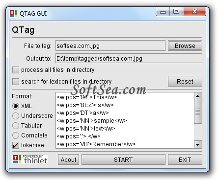 QTag Screenshot