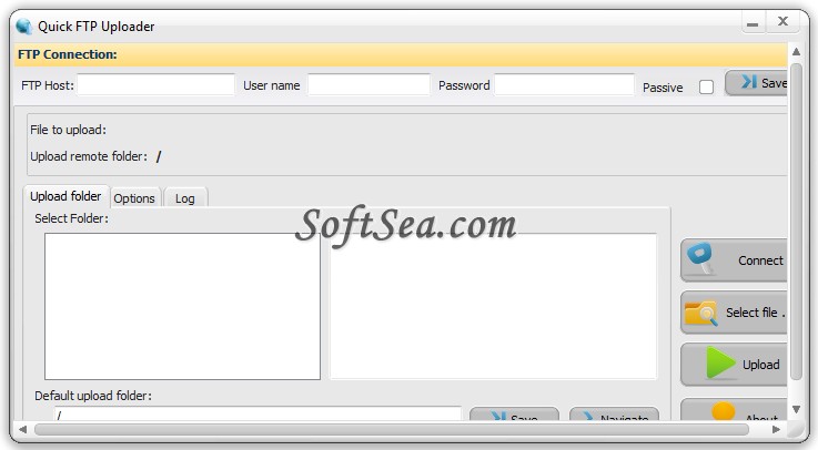 Quick FTP Uploader Screenshot