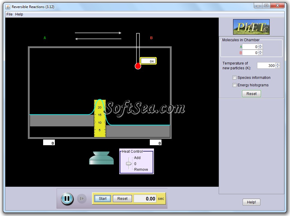 Reversible Reactions Screenshot