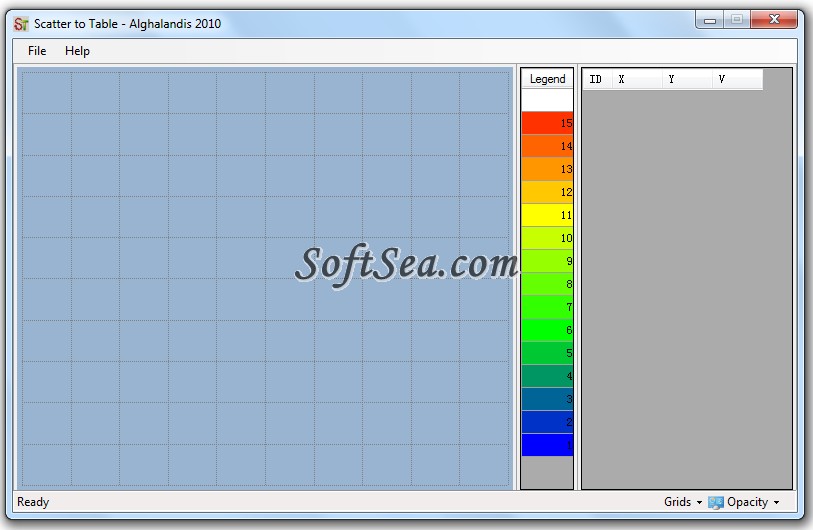 Scatter To Table Screenshot