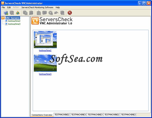 ServersCheck VNCAdministrator Screenshot